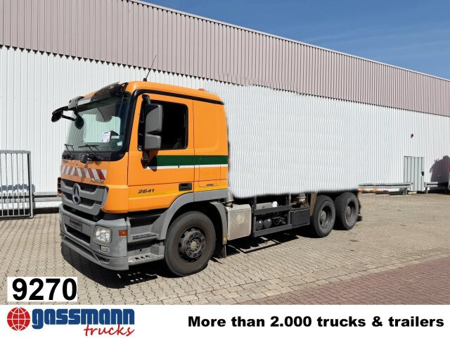 Mercedes-Benz Actros 2641/48 L 6x4 - Cab chassis truck: picture 1 Mercedes-Benz Actros 2641/48 L 6x4 - Cab chassis truck: picture 1