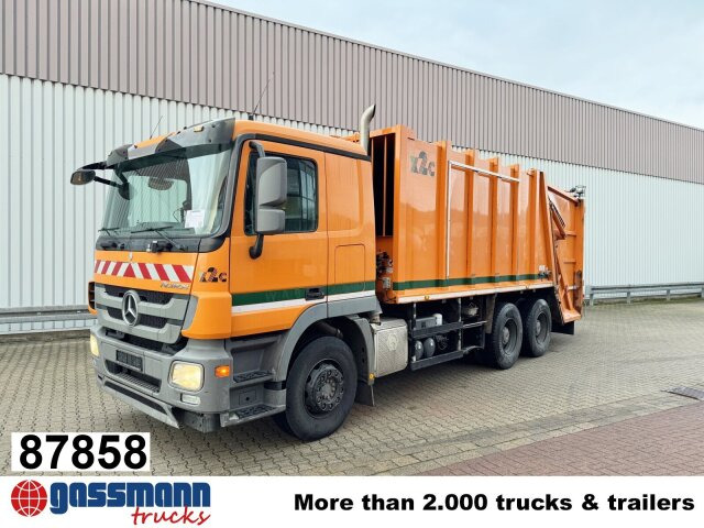 Mercedes-Benz Actros 2641/48 L 6x4, Haller M21X2C, Zöller - Garbage truck: picture 1 Mercedes-Benz Actros 2641/48 L 6x4, Haller M21X2C, Zöller - Garbage truck: picture 1