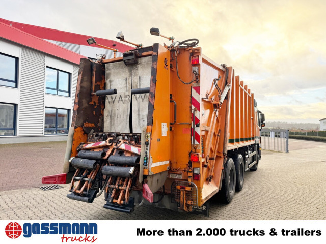 Garbage truck for transportation of garbage Mercedes-Benz Actros 2641/48 L 6x4, Haller M21X2C, Zöller: picture 10