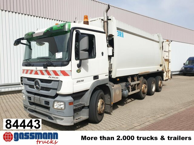 Mercedes-Benz Actros 3236 L 8x2/6, 2x Lenkachse, Schörling - Garbage truck: picture 1 Mercedes-Benz Actros 3236 L 8x2/6, 2x Lenkachse, Schörling - Garbage truck: picture 1