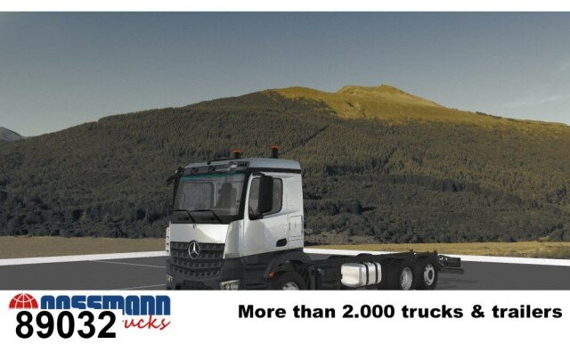 Mercedes-Benz Arocs 2553 L 6x2, Lenk-/liftachse, Navi, - Cab chassis truck: picture 1 Mercedes-Benz Arocs 2553 L 6x2, Lenk-/liftachse, Navi, - Cab chassis truck: picture 1