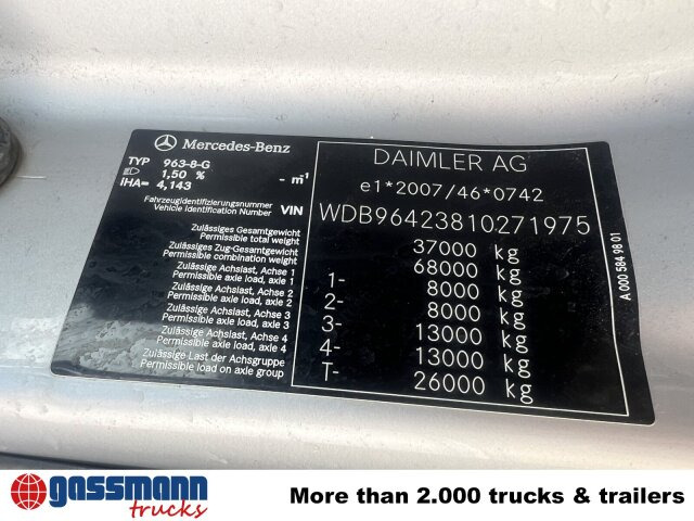 Mercedes-Benz Arocs 3251 K 8x4/4, Retarder, Stahlmulde ca. - Dumper: picture 3 Mercedes-Benz Arocs 3251 K 8x4/4, Retarder, Stahlmulde ca. - Dumper: picture 3