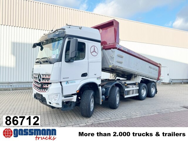 Mercedes-Benz Arocs 3258 LK 8x4/4, Retarder, Stahlmulde ca. - Dumper: picture 1 Mercedes-Benz Arocs 3258 LK 8x4/4, Retarder, Stahlmulde ca. - Dumper: picture 1