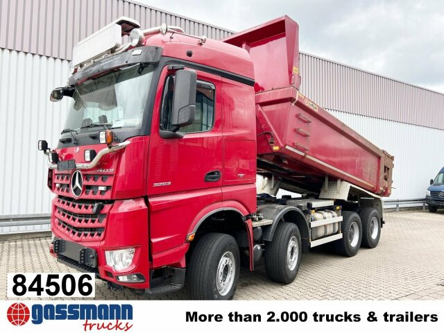 Mercedes-Benz Arocs 3263 8x4/4, Retarder, Stahlmulde ca.14m³, - Tipper: picture 1 Mercedes-Benz Arocs 3263 8x4/4, Retarder, Stahlmulde ca.14m³, - Tipper: picture 1