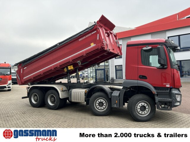 New Tipper Mercedes-Benz Arocs 4146 K 8x4/4, Grounder, Multimedia: picture 9