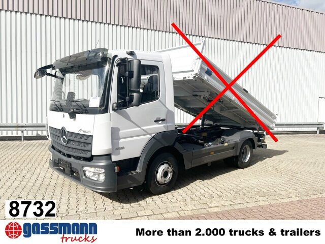 Mercedes-Benz Atego 818/23 K 4x2, 2x AHK, 5x VORHANDEN! - Cab chassis truck: picture 1 Mercedes-Benz Atego 818/23 K 4x2, 2x AHK, 5x VORHANDEN! - Cab chassis truck: picture 1