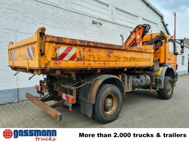 Tipper, Crane truck Mercedes-Benz Axor 1828 AK 4x4, Winterdienstausstattung, Kran: picture 9 Tipper, Crane truck Mercedes-Benz Axor 1828 AK 4x4, Winterdienstausstattung, Kran: picture 9