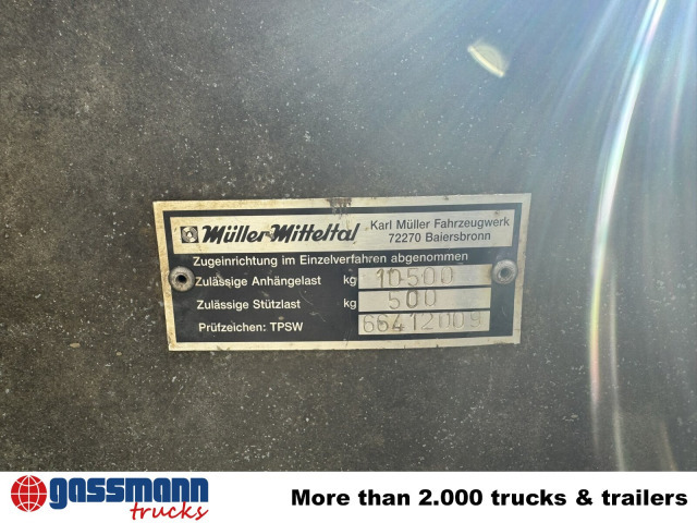 Müller-Mitteltal KA-TA-R 10.5, Rampenschacht - Tipper trailer: picture 2 Müller-Mitteltal KA-TA-R 10.5, Rampenschacht - Tipper trailer: picture 2