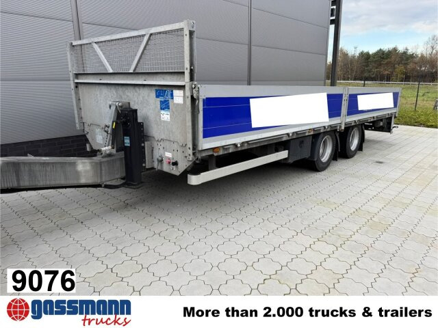 Müller-Mitteltal Müller ETUE-TA- 18,0 to - Dropside/ Flatbed trailer: picture 1 Müller-Mitteltal Müller ETUE-TA- 18,0 to - Dropside/ Flatbed trailer: picture 1