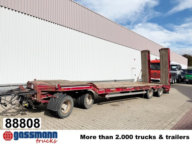 Müller-Mitteltal T 4 Kompakt 40.0, Verbr. auf 3m, hydr. Rampen - Low loader trailer: picture 1 Müller-Mitteltal T 4 Kompakt 40.0, Verbr. auf 3m, hydr. Rampen - Low loader trailer: picture 1