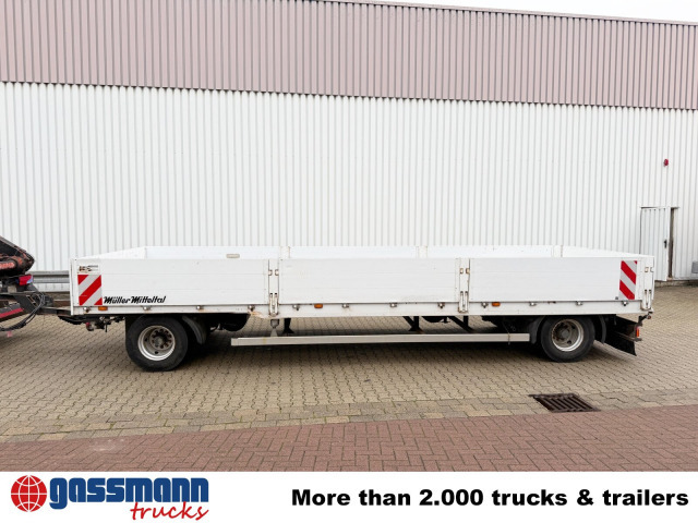 Müller-Mitteltal TP-BW 20,0, Twist-Lock - Dropside/ Flatbed trailer: picture 3 Müller-Mitteltal TP-BW 20,0, Twist-Lock - Dropside/ Flatbed trailer: picture 3
