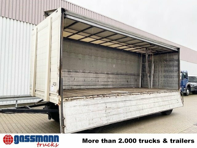 Closed box trailer Orten PRASQ 18 Getränkeanhänger, Stapleraufnahme,: picture 8