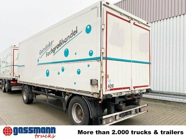 Closed box trailer Orten PRASQ 18 Getränkeanhänger, Stapleraufnahme,: picture 10