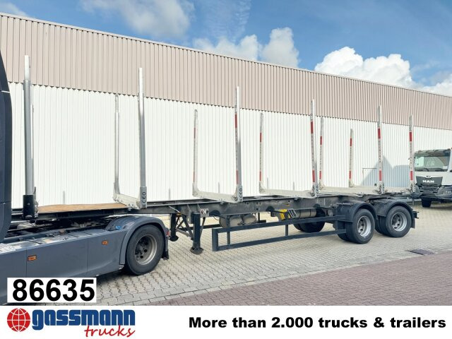 ROHR RSK/30IV Holzauflieger, Lenkachse, Verzinkt - Logging semi-trailer: picture 1 ROHR RSK/30IV Holzauflieger, Lenkachse, Verzinkt - Logging semi-trailer: picture 1