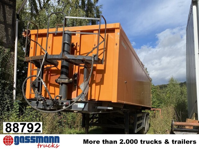 Reisch RHKS-32/18 AL, 40 cbm Alu Kastenmulde - Tipper semi-trailer: picture 1 Reisch RHKS-32/18 AL, 40 cbm Alu Kastenmulde - Tipper semi-trailer: picture 1