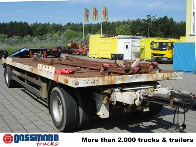 Renders Anhänger für Absetzcontainer - Roll-off/ Skip trailer: picture 2 Renders Anhänger für Absetzcontainer - Roll-off/ Skip trailer: picture 2