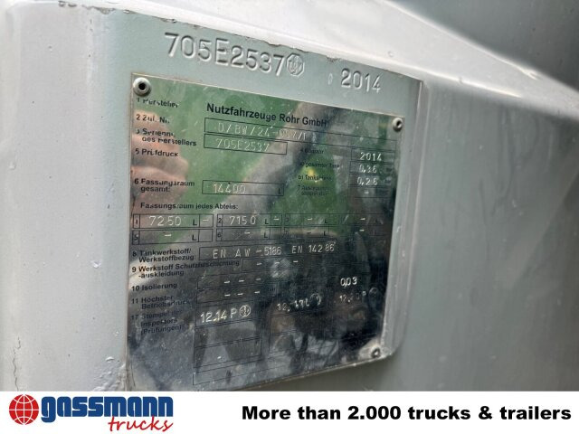 Scania R450 4x2, Retarder, ADR, Rohr Tank, ca. 14400l - Tank truck: picture 5 Scania R450 4x2, Retarder, ADR, Rohr Tank, ca. 14400l - Tank truck: picture 5