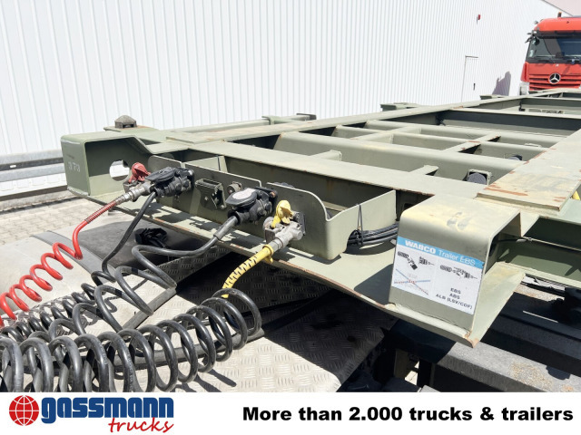 Container transporter/ Swap body semi-trailer Schmitz Cargobull SCF 24 Containerchassis, 2x20/20/30/40ft,: picture 14