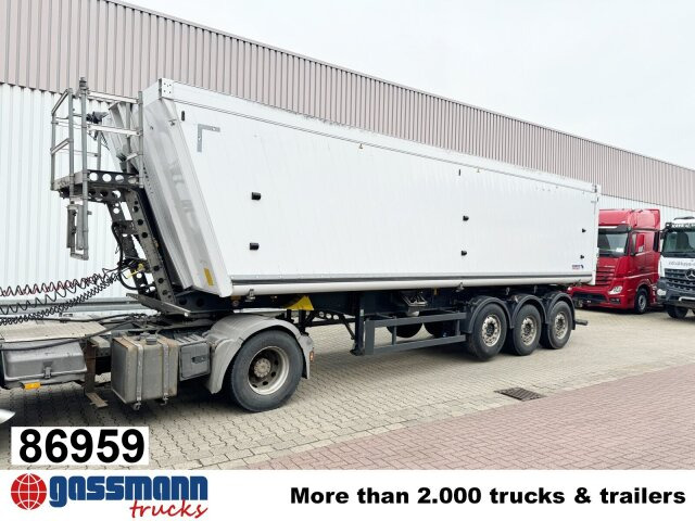 Schmitz Cargobull SKI 24 SL 9.6, Liftachse, Alumulde ca. 52m³ - Tipper semi-trailer: picture 1 Schmitz Cargobull SKI 24 SL 9.6, Liftachse, Alumulde ca. 52m³ - Tipper semi-trailer: picture 1