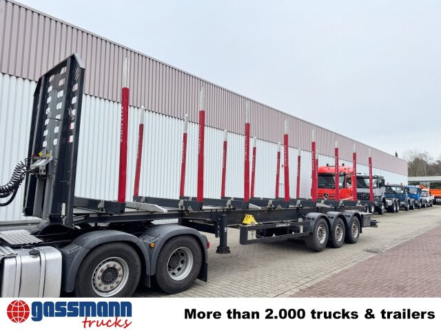 Schwarzmüller 3-Achs Holzauflieger, Liftachse, MEHRFACH - Logging semi-trailer: picture 4 Schwarzmüller 3-Achs Holzauflieger, Liftachse, MEHRFACH - Logging semi-trailer: picture 4