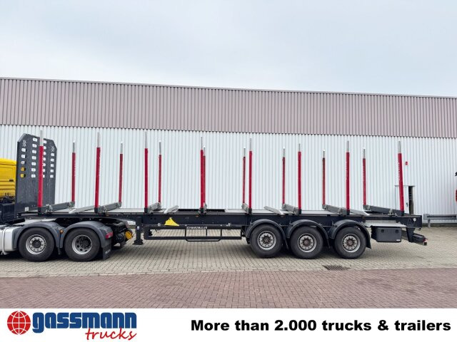 Schwarzmüller 3-Achs Holzauflieger, Liftachse, MEHRFACH - Logging semi-trailer: picture 5 Schwarzmüller 3-Achs Holzauflieger, Liftachse, MEHRFACH - Logging semi-trailer: picture 5