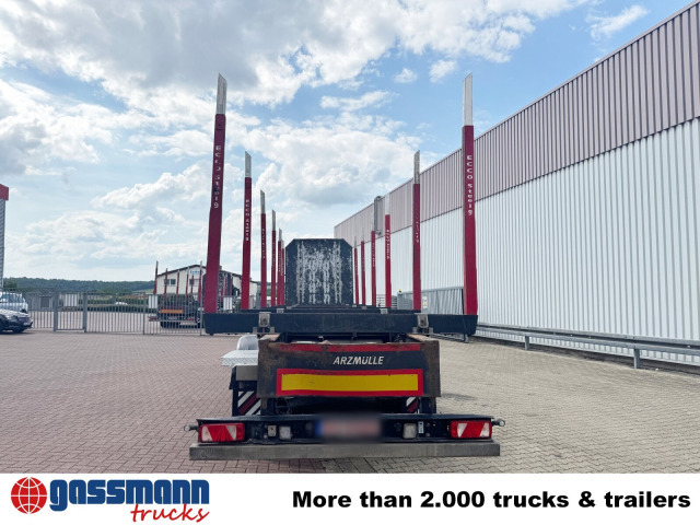 Schwarzmüller 3-Achs Holzauflieger, Liftachse, MEHRFACH - Logging semi-trailer: picture 4 Schwarzmüller 3-Achs Holzauflieger, Liftachse, MEHRFACH - Logging semi-trailer: picture 4