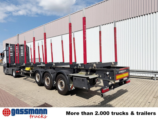 Schwarzmüller 3-Achs Holzauflieger, Liftachse, MEHRFACH - Logging semi-trailer: picture 5 Schwarzmüller 3-Achs Holzauflieger, Liftachse, MEHRFACH - Logging semi-trailer: picture 5