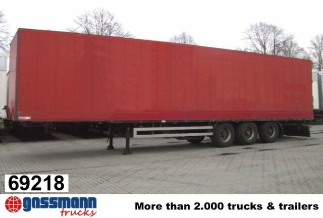 Sommer Sommer Kleiderkofferauflieger, 90 cbm - Closed box semi-trailer: picture 1 Sommer Sommer Kleiderkofferauflieger, 90 cbm - Closed box semi-trailer: picture 1