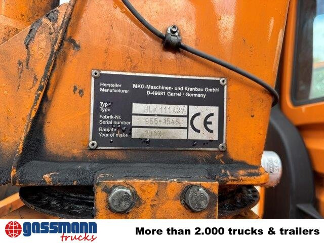 Unimog U400 4x4, Frontzapfwelle, Kipper, Kran MKG HKL - Tipper, Crane truck: picture 3 Unimog U400 4x4, Frontzapfwelle, Kipper, Kran MKG HKL - Tipper, Crane truck: picture 3