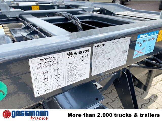 Wielton PS2P70B Abrollanhänger bis 7,25 m Behälter - Roll-off/ Skip trailer: picture 4 Wielton PS2P70B Abrollanhänger bis 7,25 m Behälter - Roll-off/ Skip trailer: picture 4