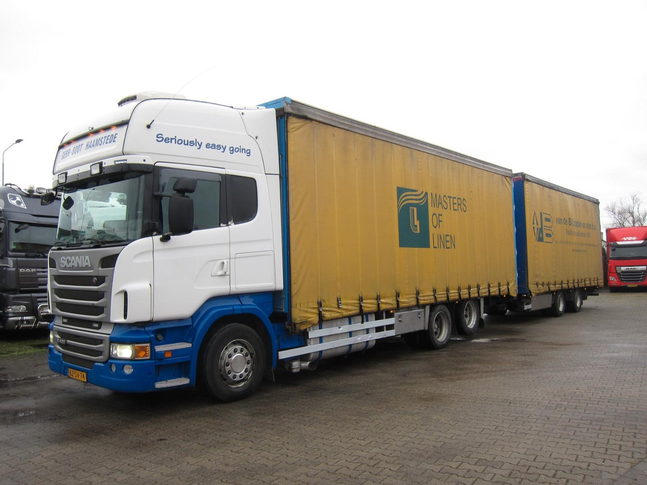 Scania R 420 B Topline 6X2 komplettzug 115m3 Retarder - Curtainsider truck: picture 2 Scania R 420 B Topline 6X2 komplettzug 115m3 Retarder - Curtainsider truck: picture 2