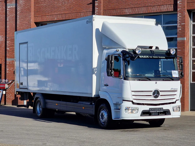 Mercedes-Benz Atego 1524 Box with sidedoors - Zepro loadlift - Full air - Euro 6 - Automatic - Camera system - Box truck: picture 1 Mercedes-Benz Atego 1524 Box with sidedoors - Zepro loadlift - Full air - Euro 6 - Automatic - Camera system - Box truck: picture 1