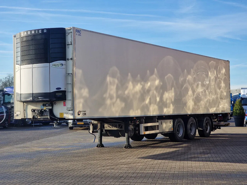 Van Eck Frigo Carrier Vector 1950 MT - Loadlift Dhollandia - Steering axle - Isothermal semi-trailer: picture 3 Van Eck Frigo Carrier Vector 1950 MT - Loadlift Dhollandia - Steering axle - Isothermal semi-trailer: picture 3