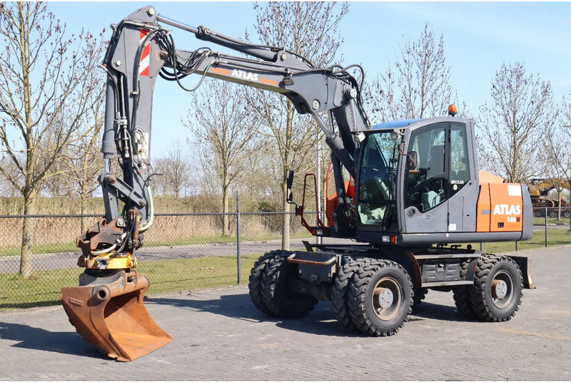 Atlas 160W | ENGCON | BUCKET | DOZERBLADE | 2-PIECE BOOM - Wheel excavator: picture 2 Atlas 160W | ENGCON | BUCKET | DOZERBLADE | 2-PIECE BOOM - Wheel excavator: picture 2