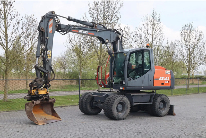 Atlas 160W | ROTOTILT | GRIPPER | BUCKET | DOZER BLADE - Wheel excavator: picture 2 Atlas 160W | ROTOTILT | GRIPPER | BUCKET | DOZER BLADE - Wheel excavator: picture 2