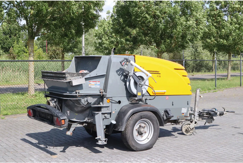 Putzmeister P718 TD | CONCRETE PUMP | LOW HOURS - Stationary concrete pump: picture 3 Putzmeister P718 TD | CONCRETE PUMP | LOW HOURS - Stationary concrete pump: picture 3