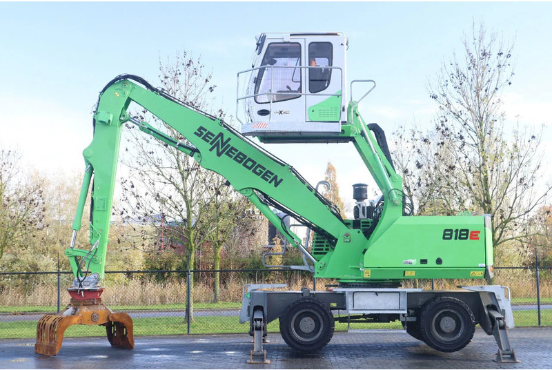 Sennebogen 818 E K9 ULM | SORTING GRAB | GOOD TIRES - Wheel excavator: picture 1 Sennebogen 818 E K9 ULM | SORTING GRAB | GOOD TIRES - Wheel excavator: picture 1
