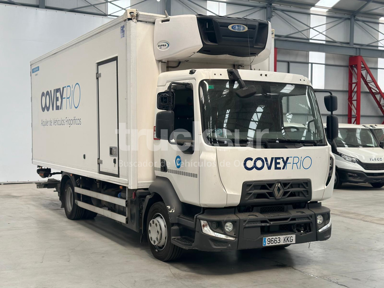 RENAULT D 12.210 - Refrigerator truck: picture 1 RENAULT D 12.210 - Refrigerator truck: picture 1