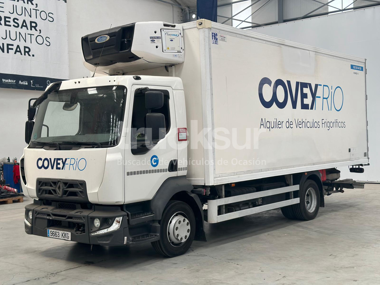 RENAULT D 12.210 - Refrigerator truck: picture 2 RENAULT D 12.210 - Refrigerator truck: picture 2