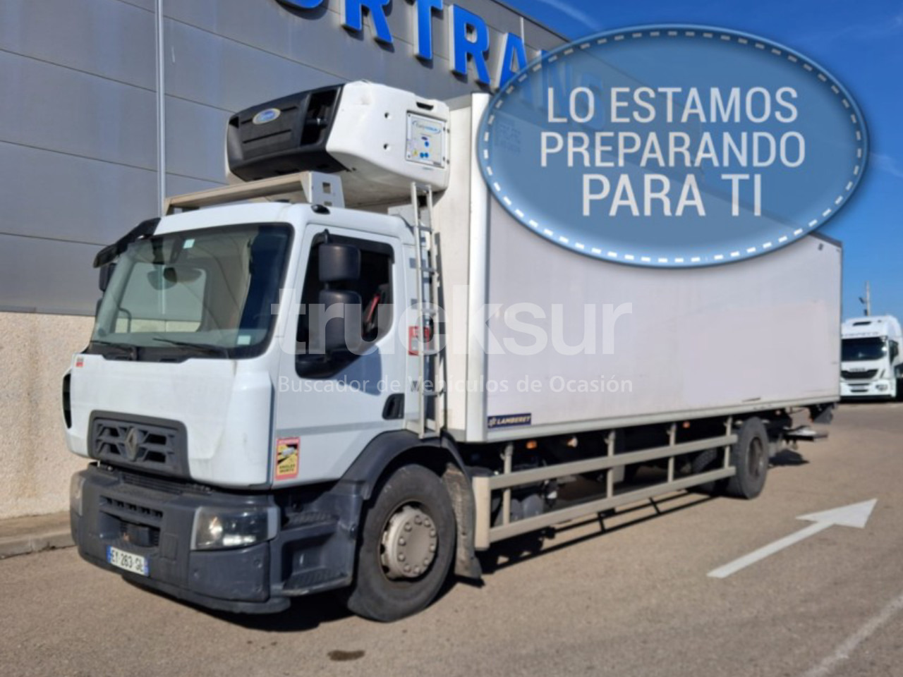 RENAULT D280.18 - Refrigerator truck: picture 1 RENAULT D280.18 - Refrigerator truck: picture 1