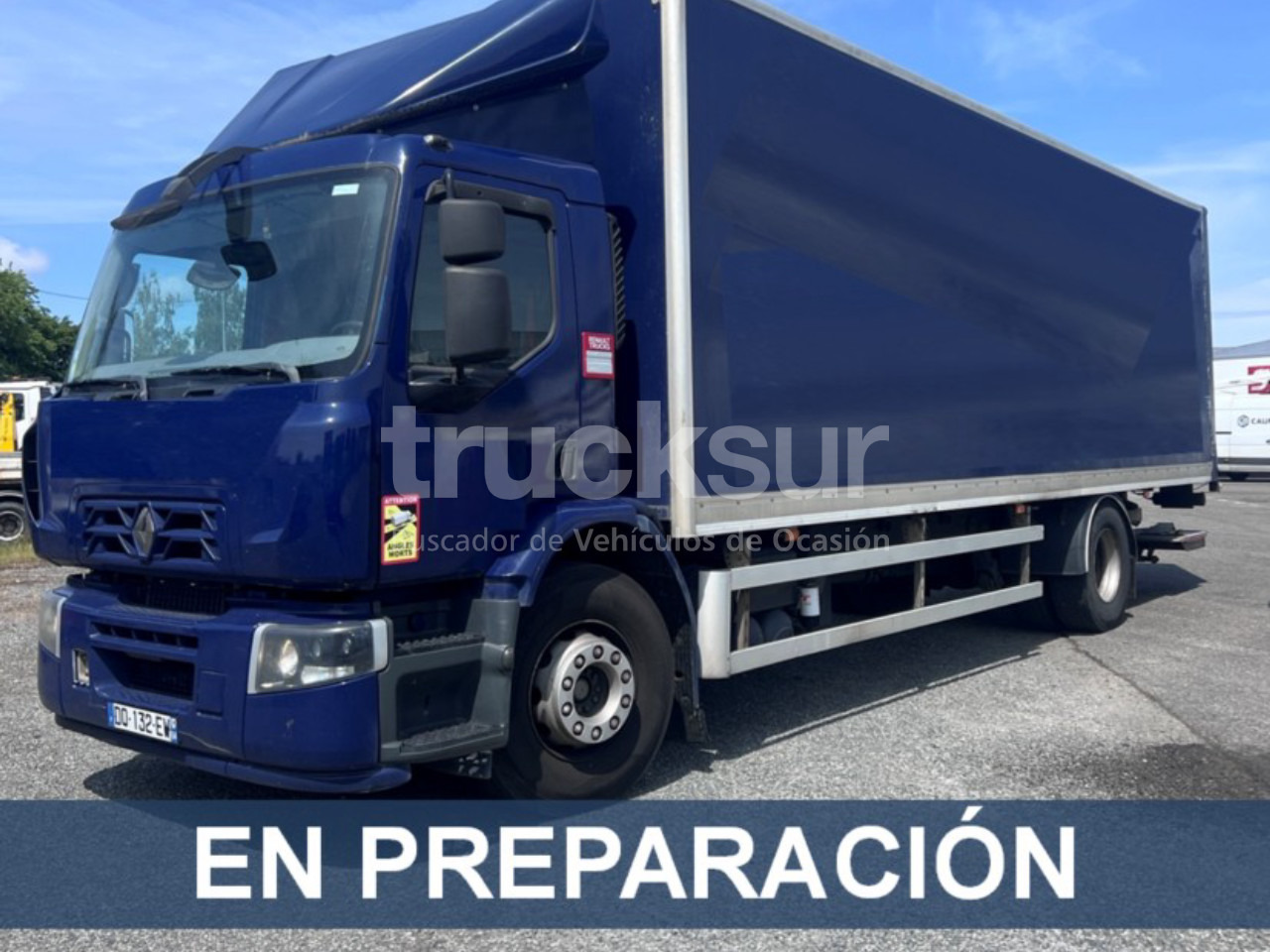 RENAULT D280.18 - Box truck: picture 1 RENAULT D280.18 - Box truck: picture 1