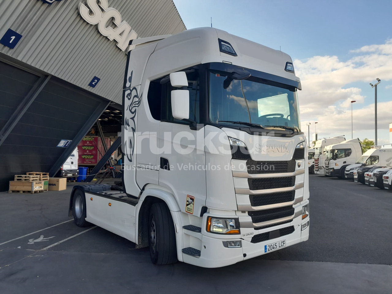 Tractor unit SCANIA S500: picture 1