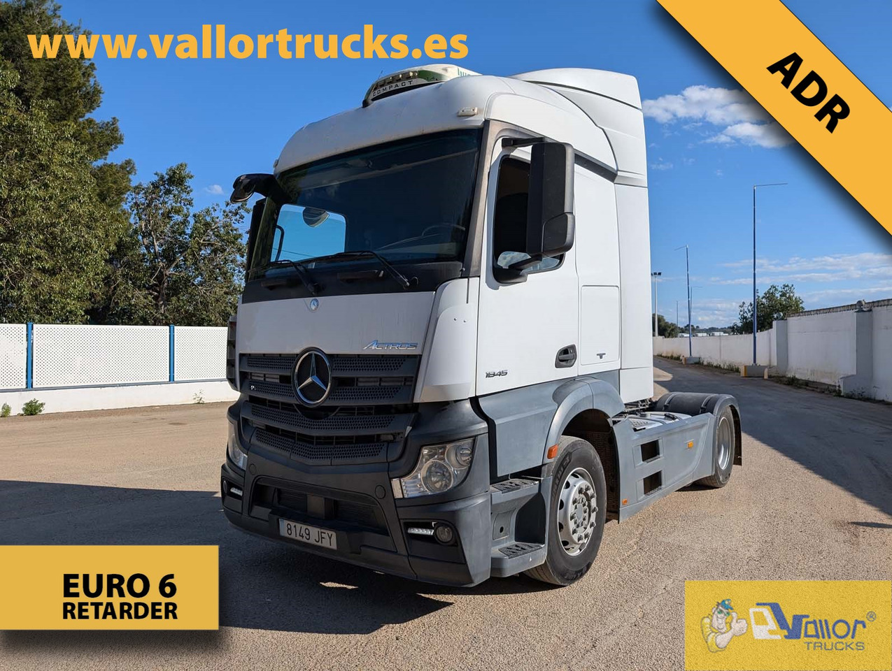 Mercedes Actros 1845 LS - Tractor unit: picture 1 Mercedes Actros 1845 LS - Tractor unit: picture 1