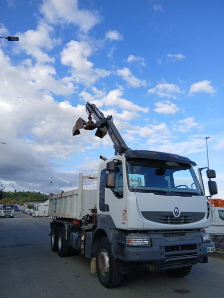 Renault Kerax 380 DXI - Tipper, Crane truck: picture 2 Renault Kerax 380 DXI - Tipper, Crane truck: picture 2