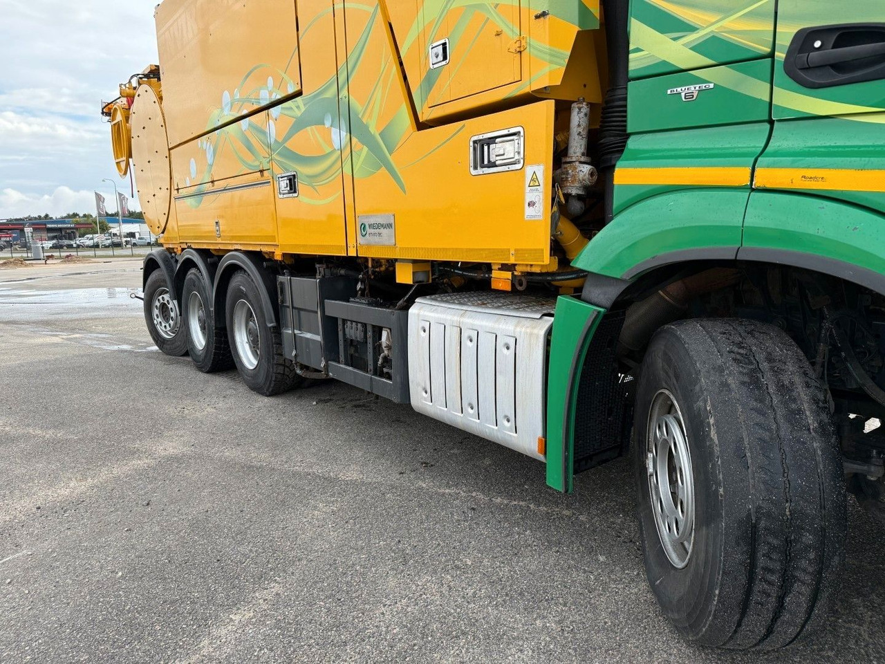 Vacuum truck Mercedes-Benz 3258 RHD 8x4-4 Wiedemann Super 1000 Recycler: picture 25 Vacuum truck Mercedes-Benz 3258 RHD 8x4-4 Wiedemann Super 1000 Recycler: picture 25