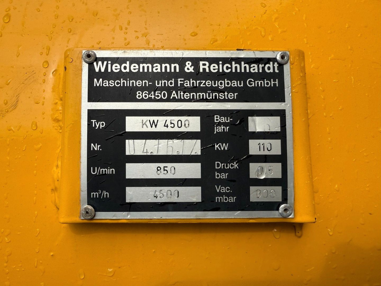 Vacuum truck Mercedes-Benz 3258 RHD 8x4-4 Wiedemann Super 1000 Recycler: picture 12 Vacuum truck Mercedes-Benz 3258 RHD 8x4-4 Wiedemann Super 1000 Recycler: picture 12