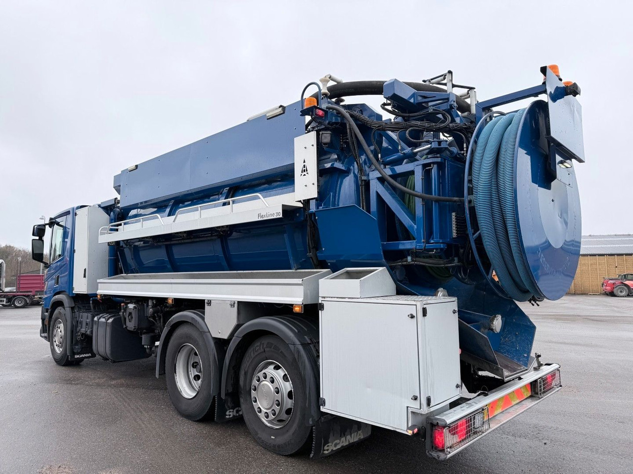 Scania P360 6x2*4 Hvidtved Larsen Flexline 310 - Vacuum truck: picture 4 Scania P360 6x2*4 Hvidtved Larsen Flexline 310 - Vacuum truck: picture 4