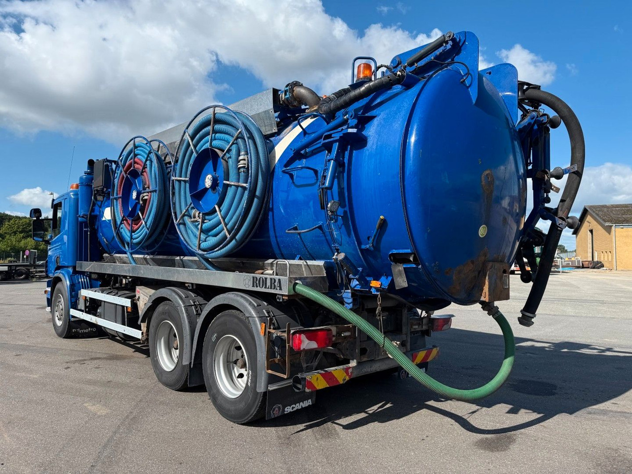 Scania P380 6x4 Rolba 15,000 l. Stainless Steel Kombi - Vacuum truck: picture 4 Scania P380 6x4 Rolba 15,000 l. Stainless Steel Kombi - Vacuum truck: picture 4