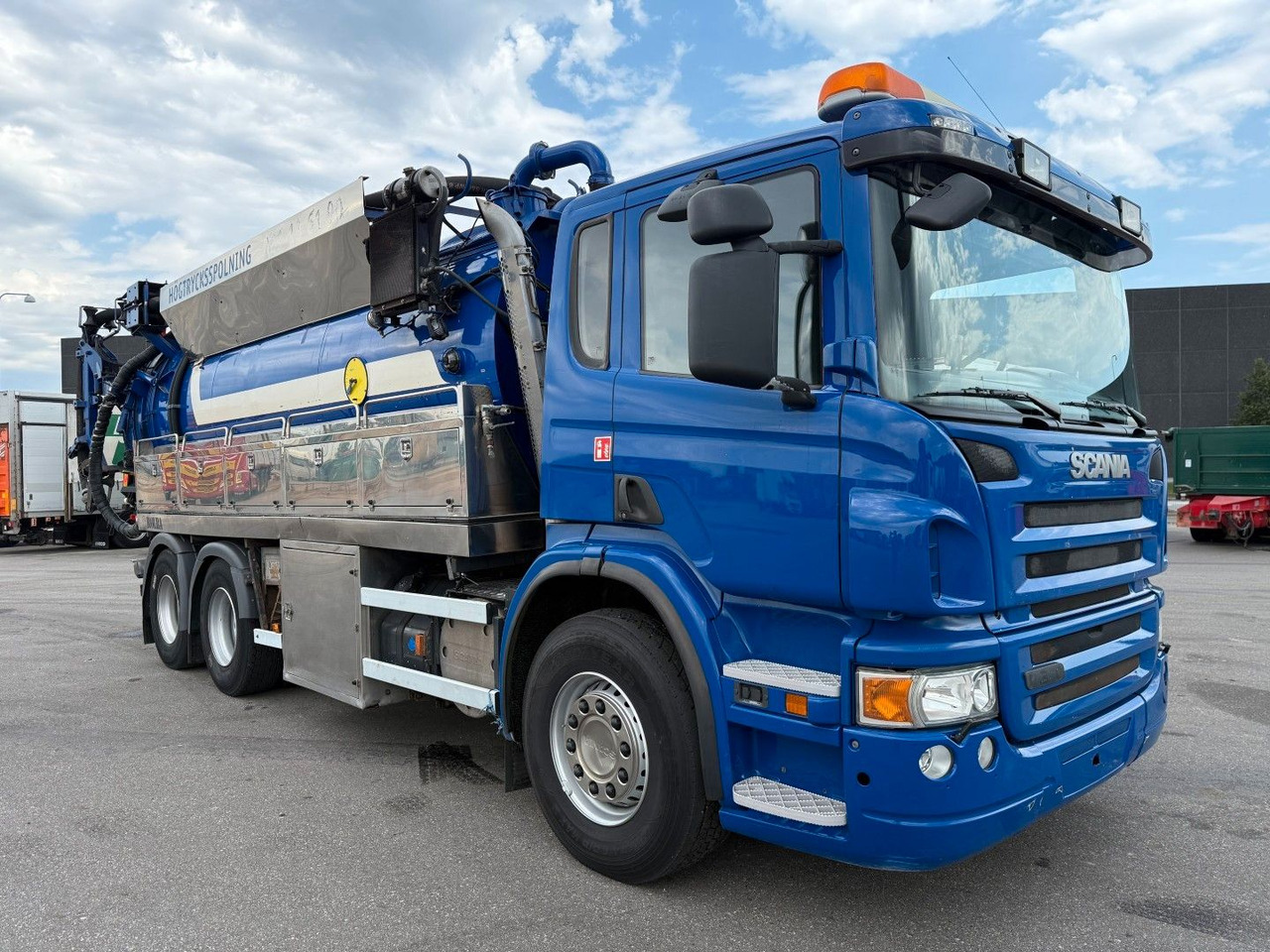 Scania P380 6x4 Rolba 15,000 l. Stainless Steel Kombi - Vacuum truck: picture 2 Scania P380 6x4 Rolba 15,000 l. Stainless Steel Kombi - Vacuum truck: picture 2