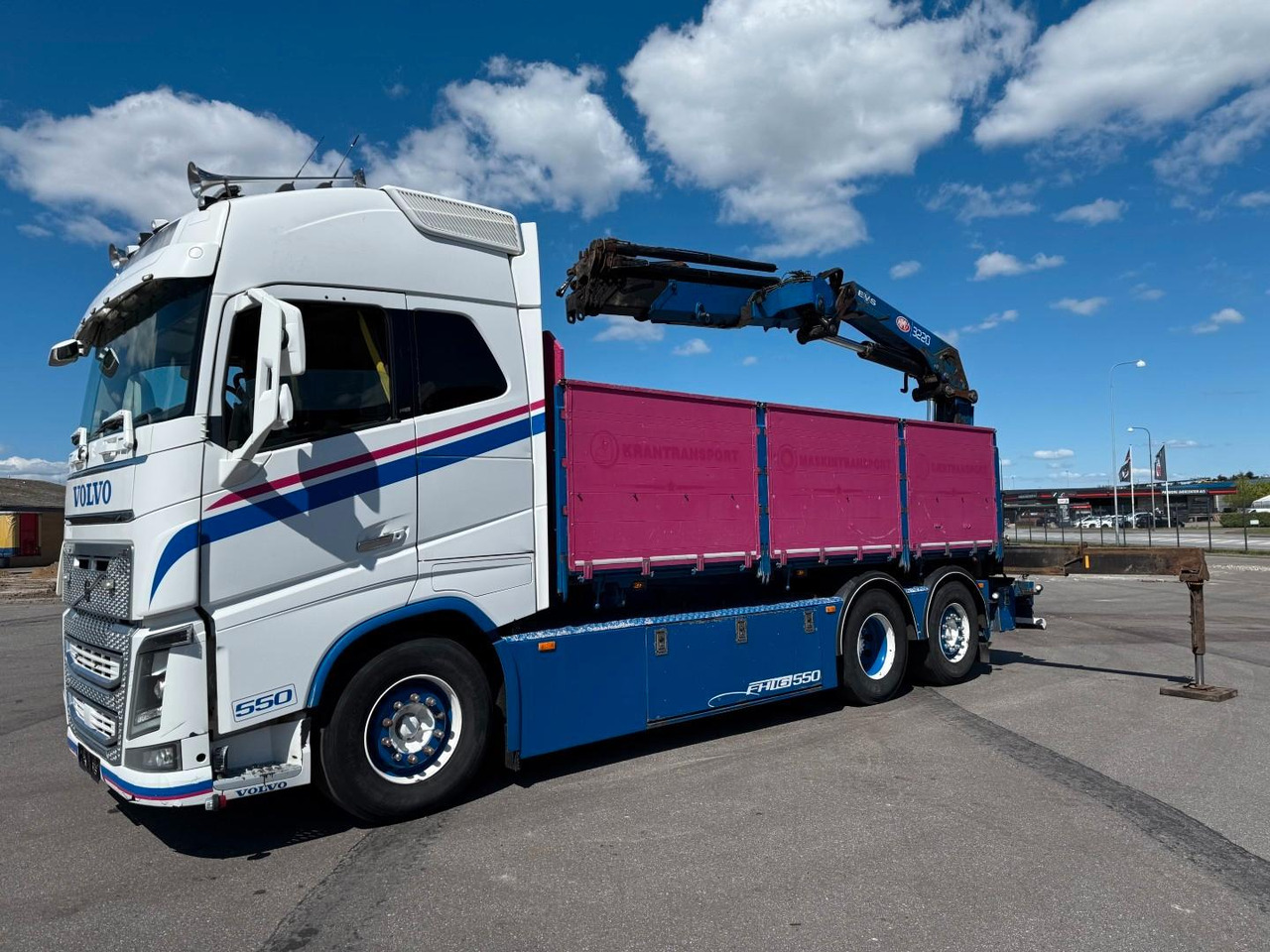 Volvo FH 16.550 6x2*4 / Crane HMF 3220K4 Euro 6 - Crane truck: picture 2 Volvo FH 16.550 6x2*4 / Crane HMF 3220K4 Euro 6 - Crane truck: picture 2